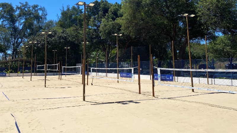 Arena Beach Tennis Unifor vai contar com seis quadras de areia (Foto: Arquivo pessoal)