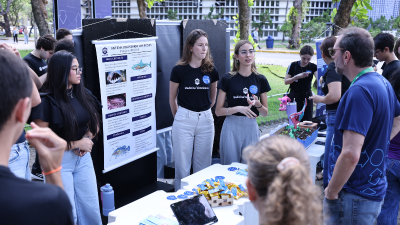 O INOVA-S movimenta a comunidade acadêmica com ações interdisciplinares, mostra científica, oficinas práticas, concursos e feiras culturais realizadas em diversos espaços da Unifor (Foto: Ares Soares)