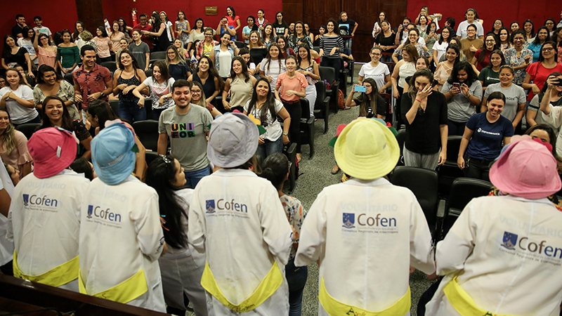 A reunião dos professores acontece todo início de semestre. Foto: Ares Soares.