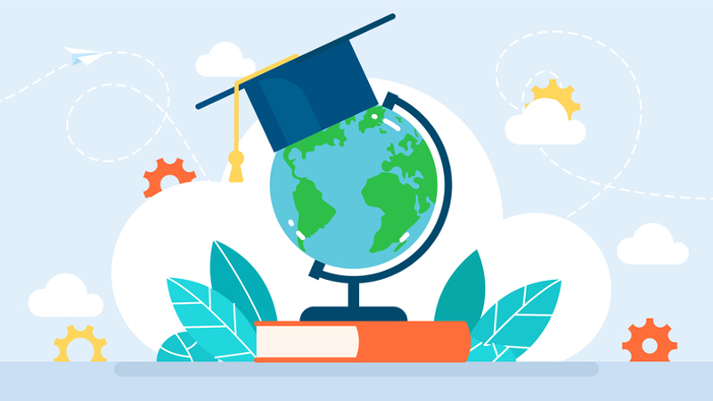 A Unifor possui parceria com mais de 120 instituições de ensino superior, distribuídas em mais de 26 países (Ilustração: Getty Images)