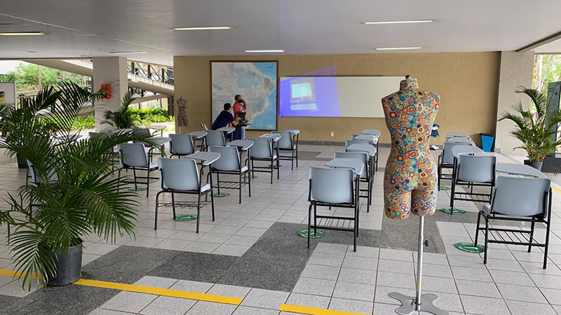 Os projetos técnicos e croquis desenvolvidos por alunos e rendeiras serão apresentados nesta segunda-feira, com transmissão ao vivo pelo Google Meet