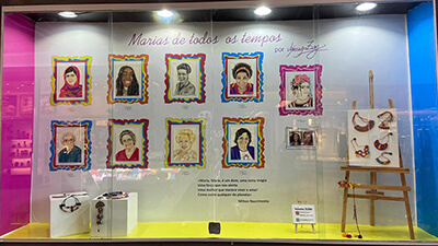 Exposição homenageia mulheres que marcaram gerações Brasil afora  (Foto: Reprodução)