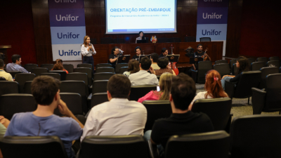 O Programa de Intercâmbio Acadêmico da Unifor proporciona o desenvolvimento de competências interpessoais e a ampliação da visão de mundo (Foto: Ares Soares)