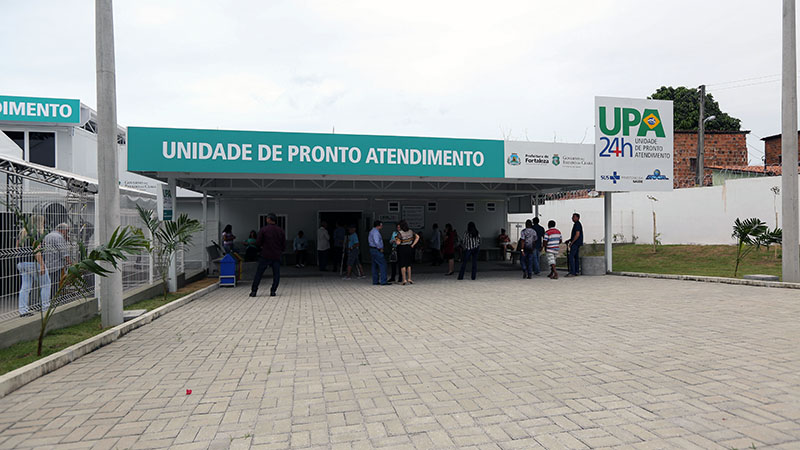 Nova Unidade de Pronto Atendimento Yolanda Queiroz (UPA-24h), inaugurada no Dendê, bairro Edson Queiroz (Foto: Ares Soares)