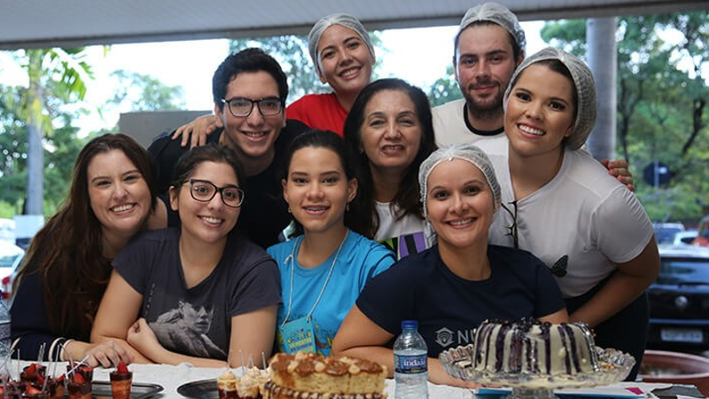 Mostra traz produtos, pesquisas e resultados de ações provenientes de módulos do curso de Nutrição (Foto: Ares Soares [Registro feito antes da pandemia])