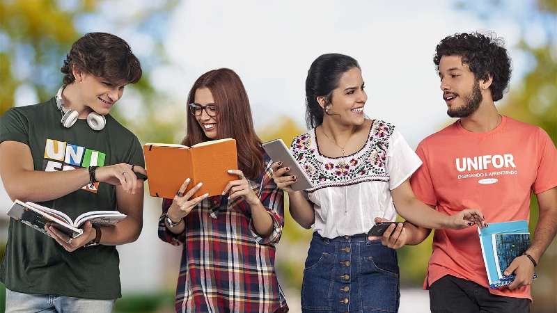 Benefícios oferecidos pela Unifor garantem experiência acadêmica com diferenciais. (Foto: Divulgação)