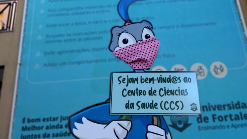 Moema Pernalta se prepara com estilo e responsabilidade para receber os alunos em breve (Foto: Acervo pessoal).