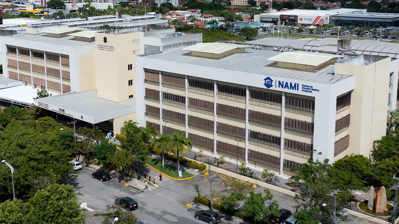 Fachada do Núcleo de Atenção Médica Integrada (NAMI)