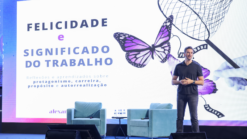 Uma das principais atrações do Mundo Unifor 2025, Pellaes foi eleito melhor palestrante do Brasil no Top of Mind de RH 2024 (Foto: Ares Soares)