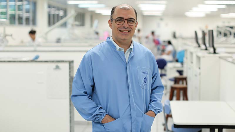 Professor Márlio Ximenes, coordenador do curso. Foto: Ares Soares.