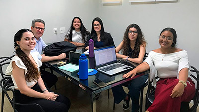 O Laboratório de Ciências Criminais da Unifor conta com a orientação do prof. Nestor Santiago (Foto: Divulgação/Lacrim)