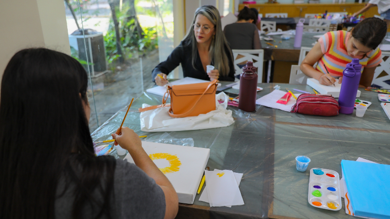 Evento é pensado e produzido por disciplina de Produção de Moda, dos cursos de Design de Moda e Moda (Foto: Duda Barroso)