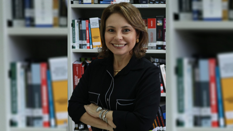 Defensora pública há mais de 20 anos, Patrícia foi por 18 anos professora do curso de Direito da Unifor (Foto: Acervo pessoal)