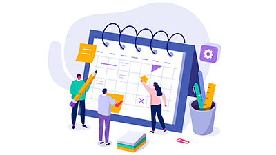 Marque na agenda os cursos e oficinas da Central de Carreiras Unifor (Ilustração: Getty Images)