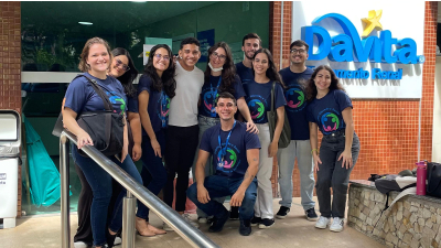Estudantes participantes do projeto (Foto: Arquivo pessoal)