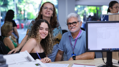 Matrículas podem ser realizadas presencialmente no Setor de Sucesso do Aluno ou virtualmente, exceto para o curso de Medicina (Foto: Ares Soares)