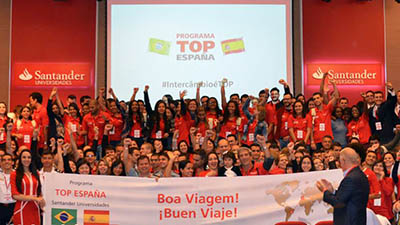 O Programa, que está em sua 9ª edição, levará bolsistas de todo o Brasil para um curso de 3 semanas, com tudo pago pelo Santander, em uma das instituições mais tradicionais da Europa - a Universidade de Salamanca (Foto: Santander)