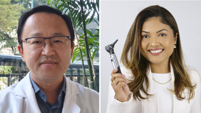 Evento terá como palestrantes o médico otorrinolaringologista Ektor Onishi e a fonoaudióloga Tatiana Menezes (Fotos: Divulgação)