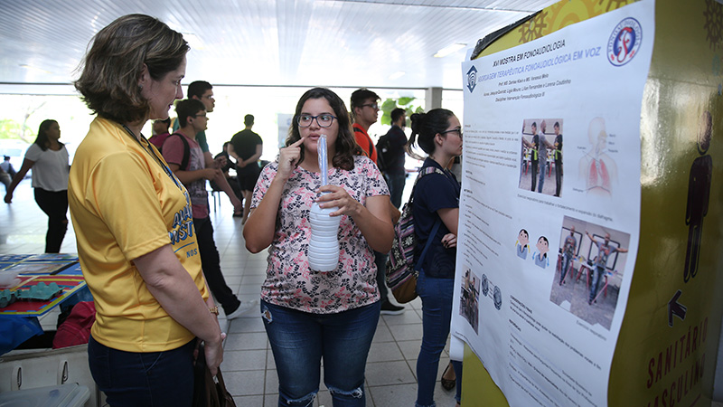 O evento tem como público-alvo estudantes do CCS e alunos do ensino médio com interesse na área. Foto: Ares Soares.