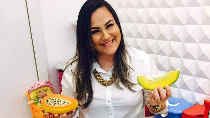 Juliana Araújo tem Graduação em Pedagogia, em Nutrição e Pós-graduação em Nutrição e Pediatria. (Foto: Divulgação)