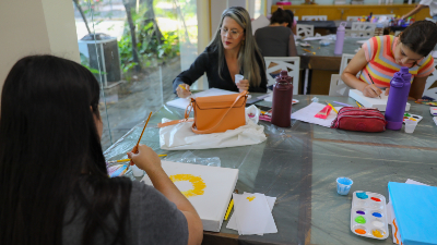 Evento é pensado e produzido por disciplina de Produção de Moda, dos cursos de Design de Moda e Moda (Foto: Duda Barroso)