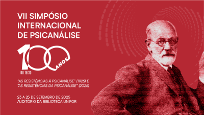 Desde 2019, o evento aborda um dos textos centenários de Sigmund Freud, reconhecido como o fundador da psicanálise
