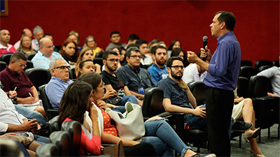 As atividades contarão com a presença da direção, dos coordenadores dos cursos, entre outros (Foto: Ares Soares)