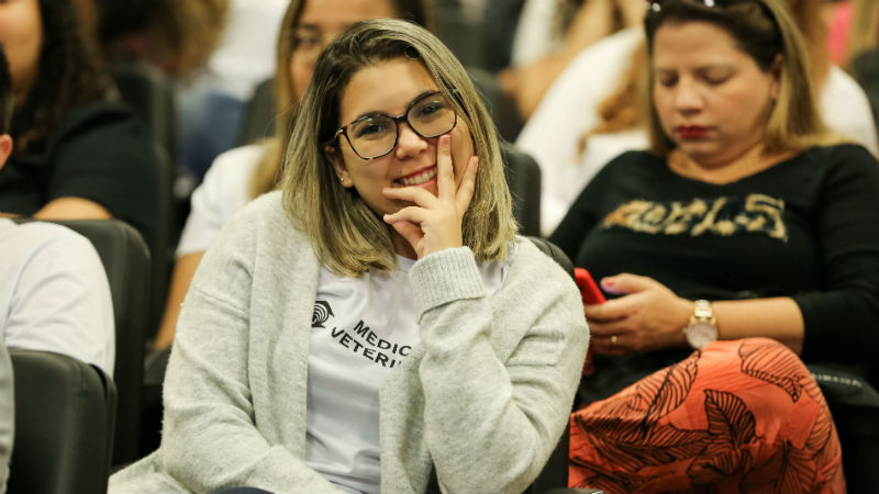 Divulgação da plataforma digital vai acontecer durante a cerimônia de acolhida dos estudantes do curso de Medicina Veterinária da Unifor (Foto: Ares Soares)