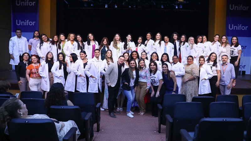 O evento marca a entrada e acolhimento de novos alunos no curso (Foto: Vito Moura)