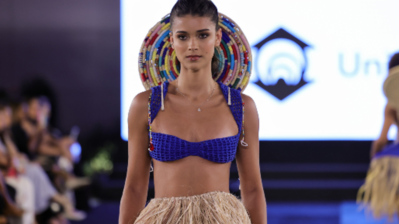 Desfile do curso de Design de Moda e Moda na 6ª Ceará Fashion Week (Foto: Ares Soares)