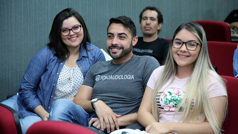 A Universidade de Fortaleza realiza programação especial em alusão ao dia do Fonoaudiólogo, comemorado no dia 9 de dezembro.  Foto: Ares Soares.