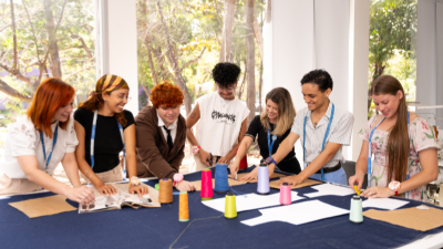 Oficina proporciona espaço de aprendizado e troca de experiências entre profissionais e alunos (Foto: Gabriel Rissi)