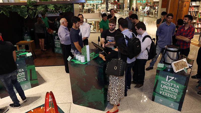 Realizado pelo curso de Administração da Unifor, o evento acontece de 7 a 10 de junho no Shopping Riomar Fortaleza (Foto: Ares Soares)