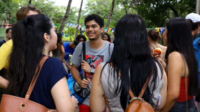 O encontro será uma oportunidade para apresentar experiências entre os alunos intercambistas (Foto: Duda Barroso)