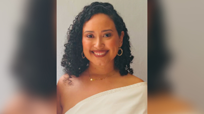 Jézica é mestranda em Fisioterapia e Funcionalidade e especialista em Cancerologia pela residência multiprofissional (Foto: Arquivo pessoal)