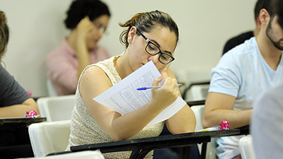 O Exame Nacional de Desempenho de Estudantes (Enade) avalia o rendimento dos concluintes dos cursos de Graduação (Foto: Ares Soares/Unifor)
