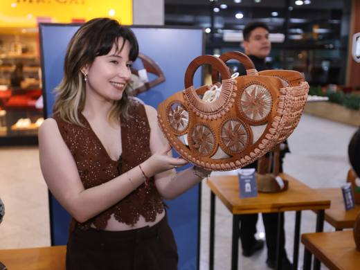 Peça do Projeto Render-Ce, feita com técnicas artesanais cearenses
