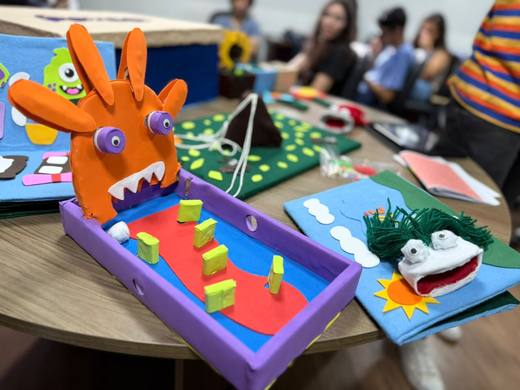 Protótipos de jogos desenvolvidos pelos estudantes