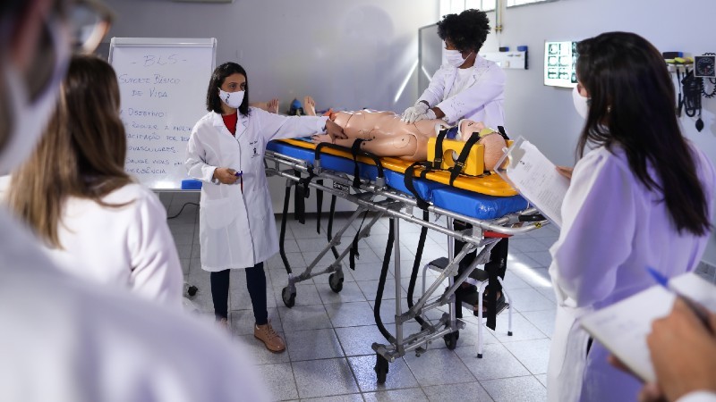 Avaliada com nota máxima (5) pelo MEC, a graduação está estruturada com todos os recursos para propiciar a melhor formação (Foto: Ares Soares)