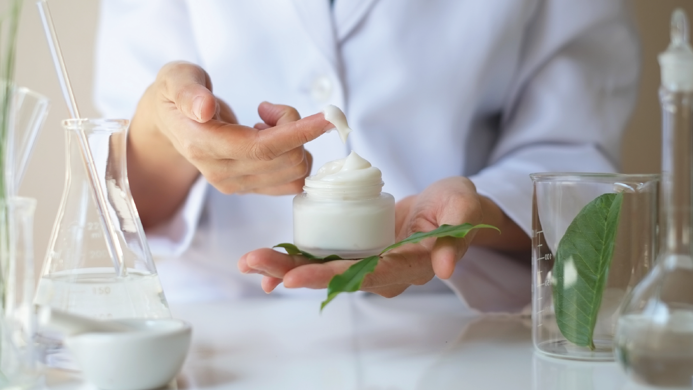 produção de creme