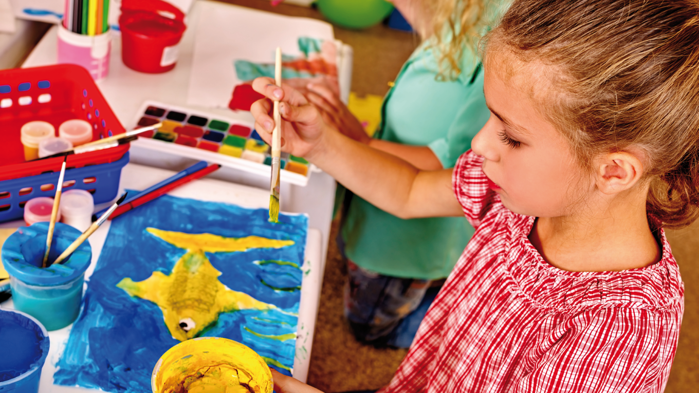 Pintura Iniciante para Crianças de 5 a 12 anos - Educação Continuada