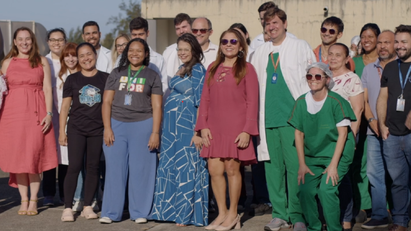 O documentário é um agradecimento pelos 10 anos de serviço de excelência do Nubex (Fotos: TV Unifor/ Divulgação)
