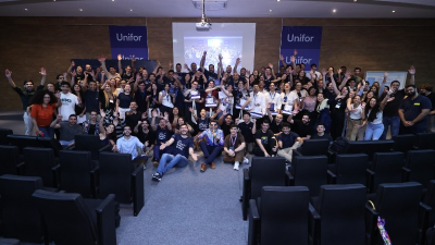 O Demoday do Hackathon da M Dias Branco reuniu os quatro centros de ciências da Unifor, alunos de graduação e pós-graduação, além de alunos de outras instituições (Foto: Ares Soares)