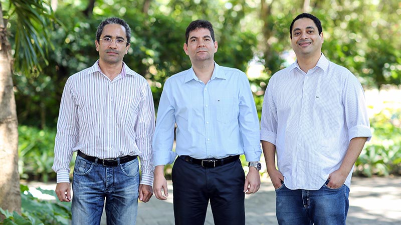 Marcelo Monteiro, Fernando Viana e Milton Sousa analisaram os impactos da corrupção em cadeias de suprimento do ramo de carnes. (Foto: Ares Soares)