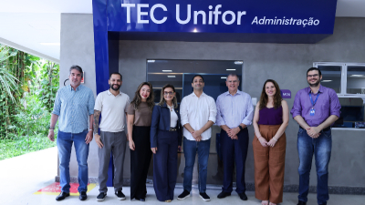 O ato de inauguração, realizado na última sexta-feira (31), contou com a presença da Gestão Superior da Universidade (Foto: Ares Soares)