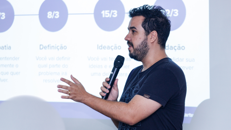 No Programa de Pré-Aceleração de Startups, o Unifor Hub apoia empresas de base tecnológica que estão na fase de maturação da ideia ou produto (Foto: Ísis Rebouças)