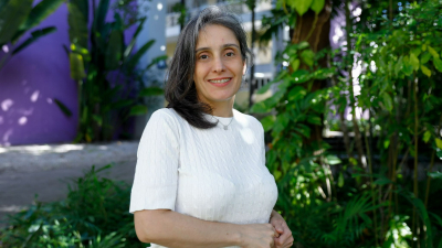 Doutora em Administração e Controladoria, Clara é embaixadora estudantil do Programa de Integridade Acadêmica da Rede Europeia para a Integridade Acadêmica - ENAI (Foto: Marjorie Zaranza)