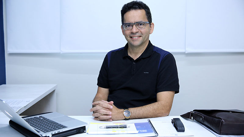 Vasco Furtado, diretor de Pesquisa, Desenvolvimento e Inovação da Unifor. Foto: Ares Soares.