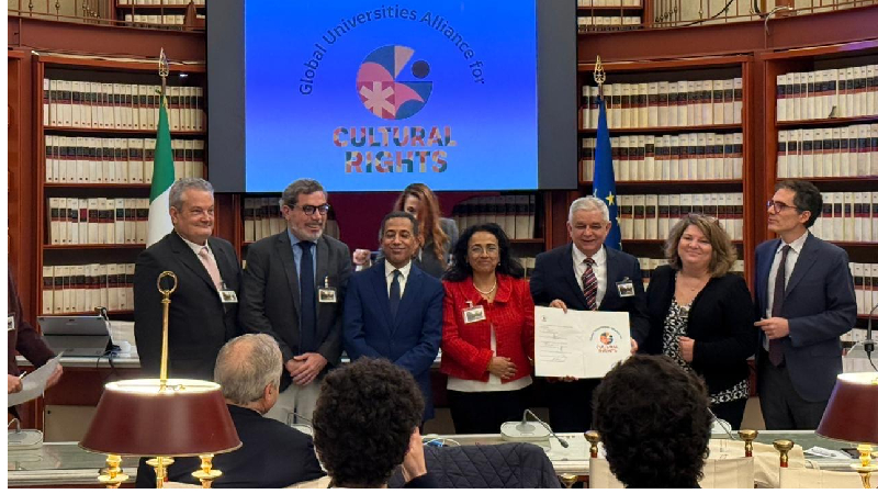 Lançamento da Aliança em Roma, em novembro de 2025 (Foto: Arquivo pessoal)