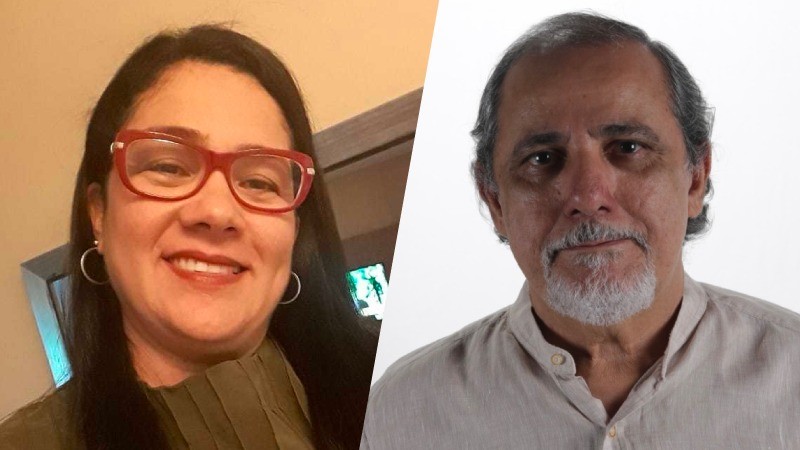 Roselene Del Vecchio e Ednilson Cabral são #OrgulhoUnifor e agregam muito ao corpo docente da instituição (Fotos: Ares Soares)